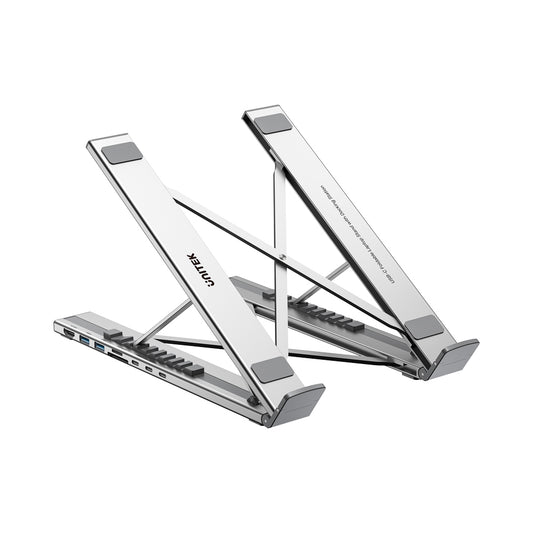 Unitek Usb-c Foldable Laptop Stand (7in1) (d1137a) — Unitek | Guards on Duty Shop