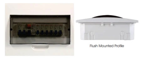 Distribution Board Flush 15mod PVC Populated