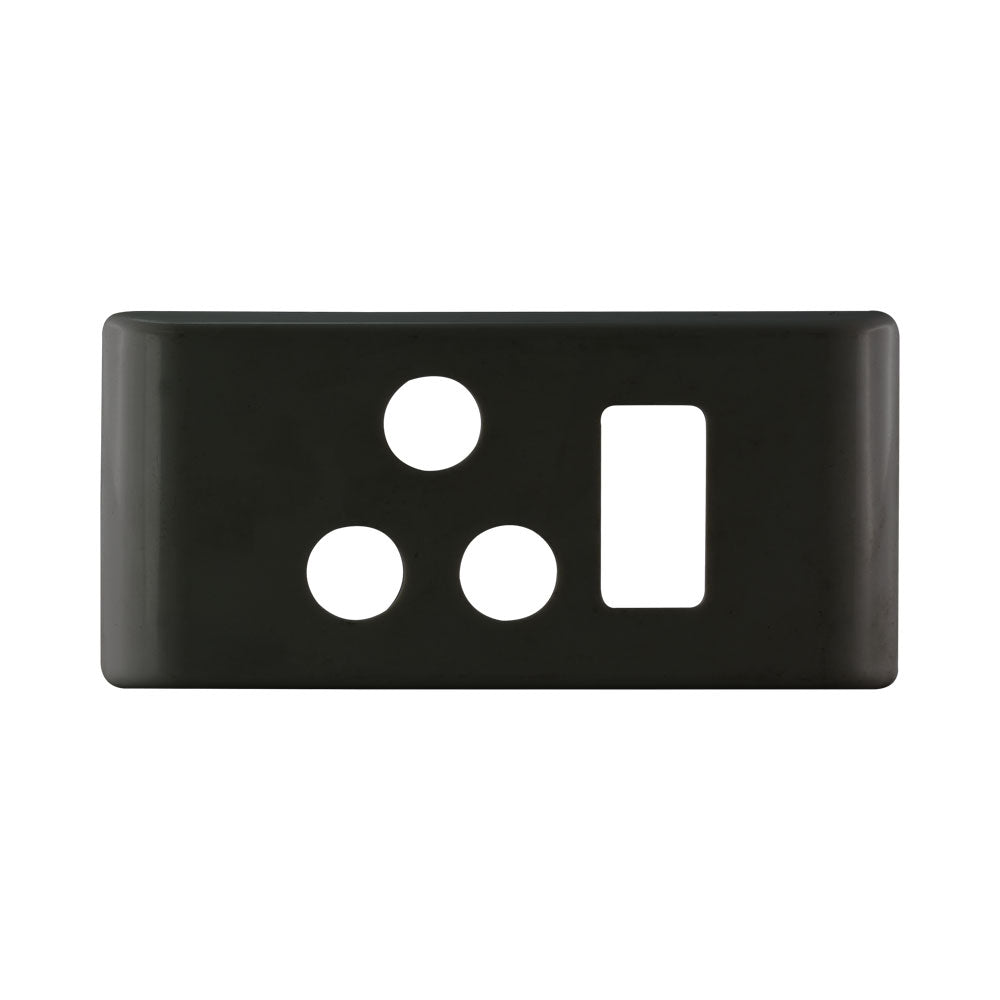 Decorduct Crabtree Power Cover & Cradle Black — DECORDUCT | Guards on Duty Shop
