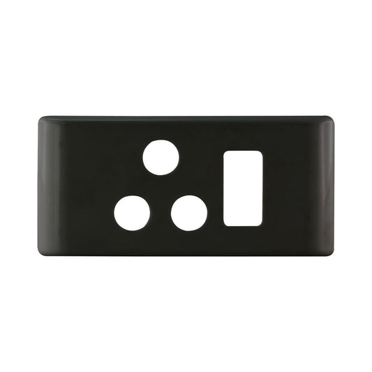 Decorduct Crabtree Power Cover & Cradle Black — DECORDUCT | Guards on Duty Shop