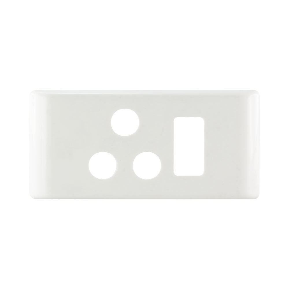 Decorduct Power Cover White & Cradle (ddt60wh) — DECORDUCT | Guards on Duty Shop