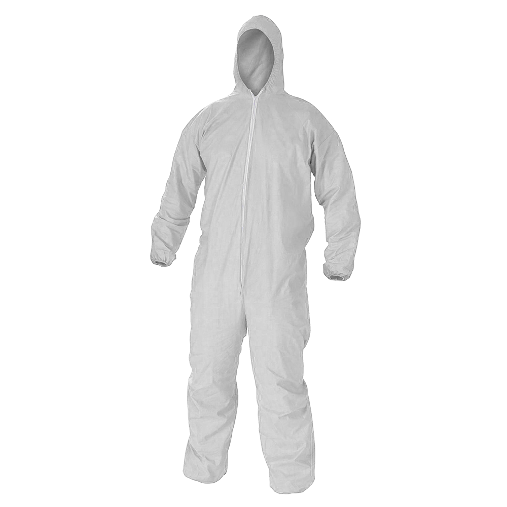 Pinnacle Disposable Coverall White 40GSM (Pack of 10) (Pack of 10)