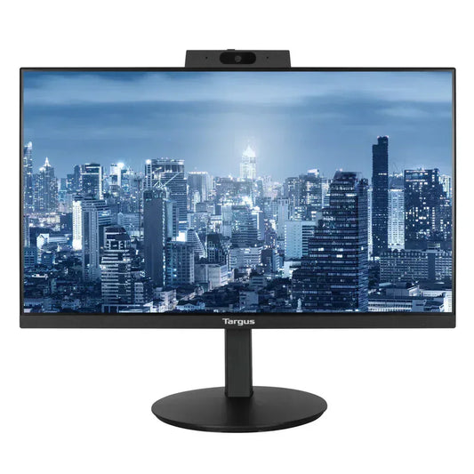 TARGUS 24-INCH HD 1920 X 1080 60HZ USB-C DOCKING MONITOR WITH 100W POWER DELIVERY, BUILT-IN MICROPHONES, 2MP WEBCAM, SPEAKERS; PORTS: 1X HDMI 1.4; 1X DP 1.2 (IN); 1DP 1.2 (OUT); 2X USB-A 3.2 1 PORTS; 1X AUDIO IN/OUT FOR MIC, SPEAKERS, OR HEADPHONES; 1X RJ - Guards On Duty Shop & Security Guards