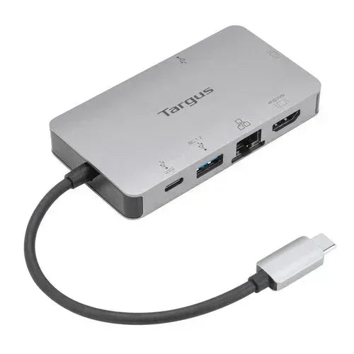 TARGUS - USB-C SINGLE VIDEO 4K HDMI/VGA DOCK CONNECT ONE EXTERNAL HDMI DISPLAY (MAX RESOLUTION 4K@30HZ) OR ONE VGA DISPLAY (MAX RESOLUTION 1920X1200@60HZ), GIGABIT ETHERNET PORT, THUNDERBOLT 3 HOST COMPATIBLE Guards On Duty Security