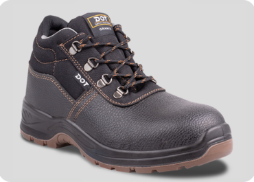DOT Granite Safety Boots Sizes 3-13 - Black