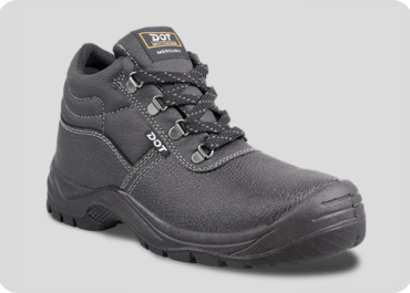 DOT Mercury Safety Boots Sizes 3-13 - Black