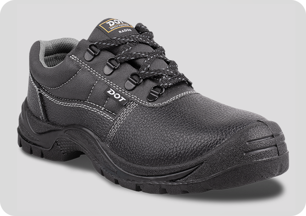 DOT Radon Safety Shoes Sizes 3-13 - Black