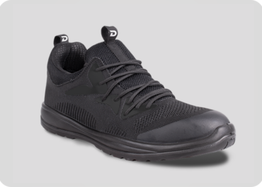 DOT DC Thunder Contractor Safety Tekkie Sizes 3-13 - Black