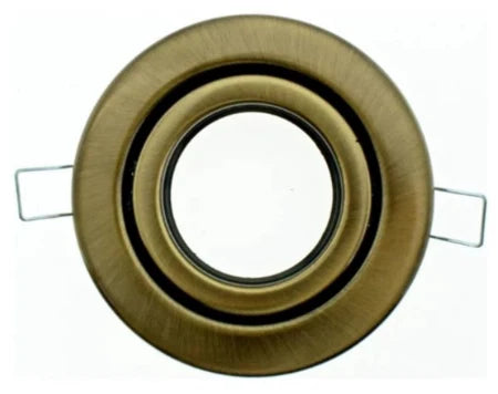 Downlighter Antique Brass / Tilt / 60MM Cut-out / Metal (4 Pack)