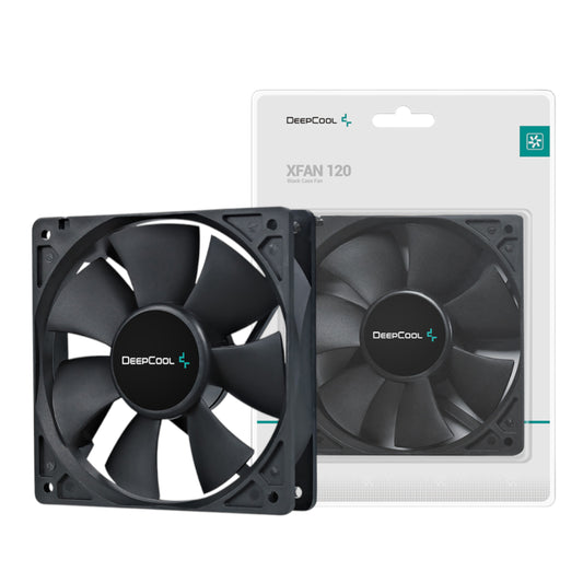 DeepCool XFAN 120mm Case Fan - Black - Guards On Duty Shop & Security Guards