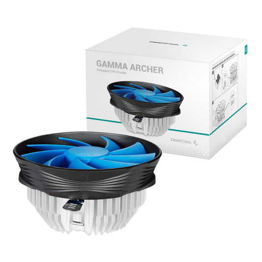 DeepCool Gamma Archer 120mm CPU Cooler - Black/Blue - Guards On Duty Shop & Security Guards