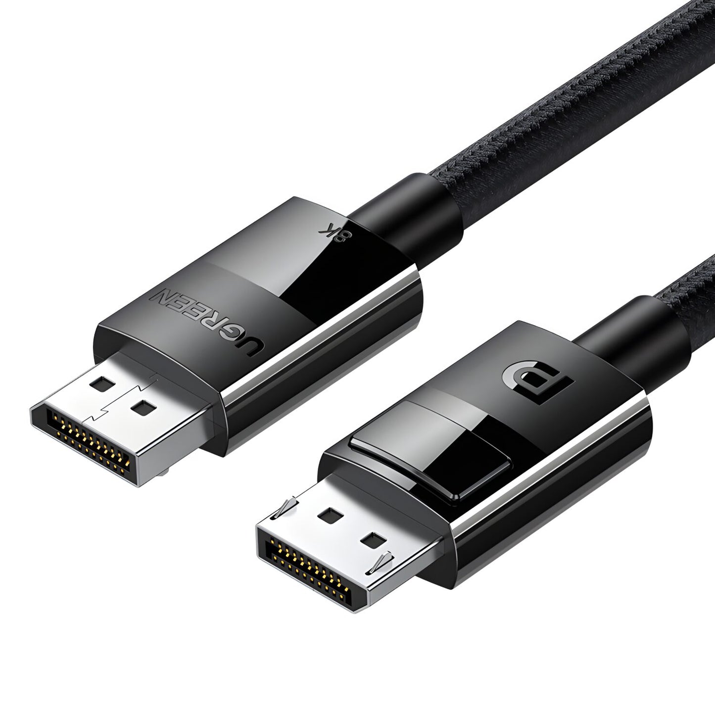 UGREEN DP114 8K DisplayPort Male to Male Braided Cable 2m - Guards On Duty Shop & Security Guards