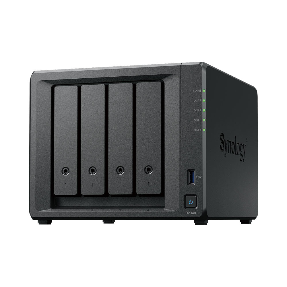 Synology Dp340 4-bay Activeprotect Appliance with 4× 8tb Hdd and 2× 400gb M.2 Ssd Pre-installed — SYNOLOGY | Guards on Duty Shop