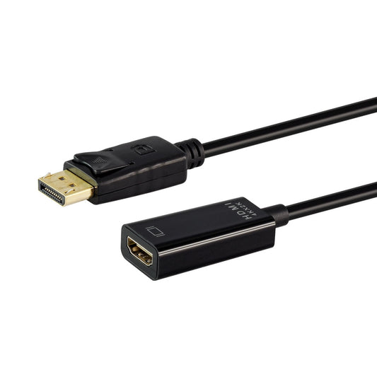 Linkqnet Connectivity Cnv-dp-hdmi-lq 4k Cnv-dp-hdmi-lq Displayport Male to Hdmi Female Converter — LinkQnet | Guards on Duty Shop