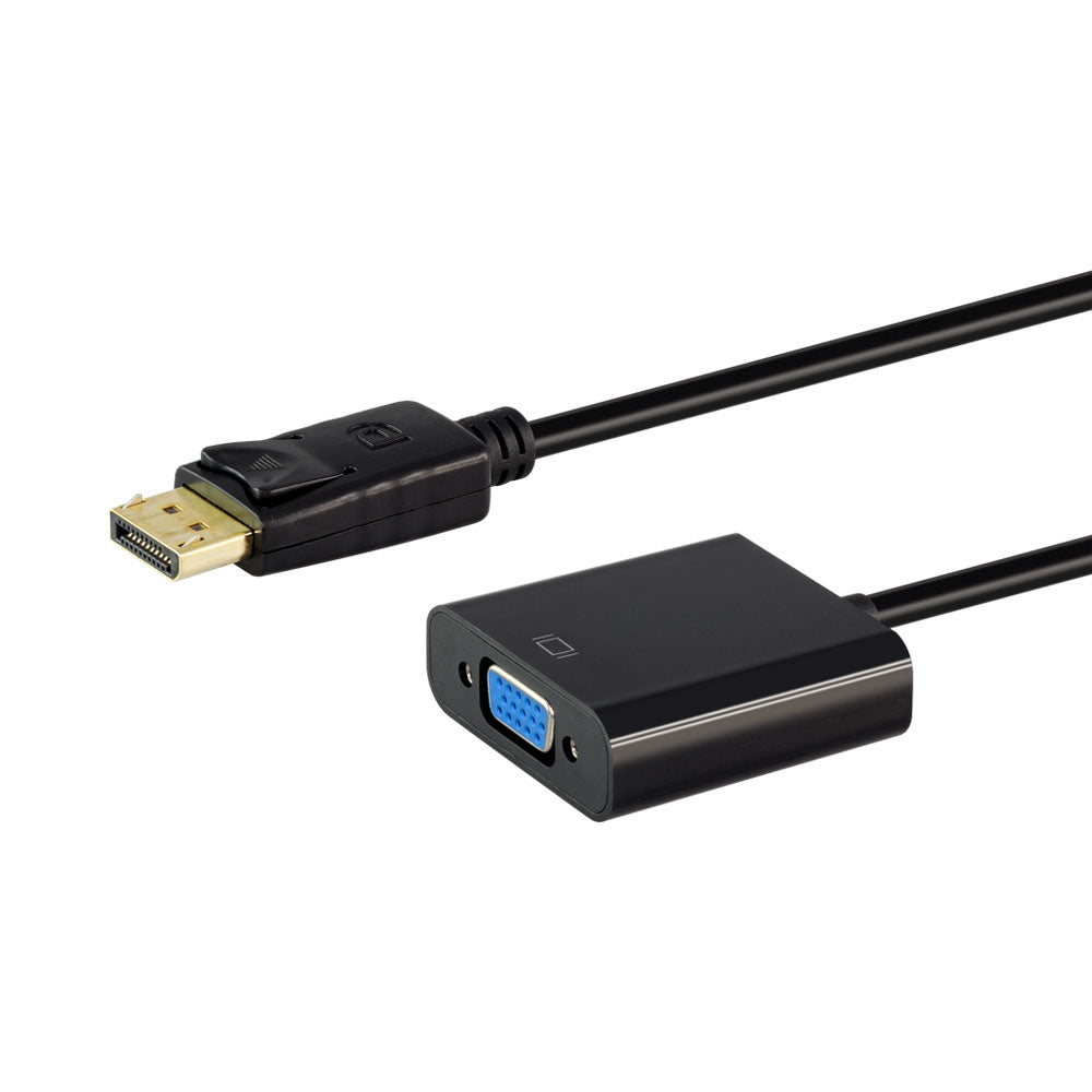 Linkqnet Connectivity Cnv-dp-vga-lq 1080p Displayport Male to Vga Female Adapter — LinkQnet | Guards on Duty Shop