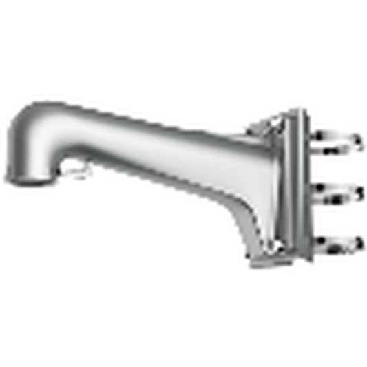 Platinum colour PTZ pole mount bracket