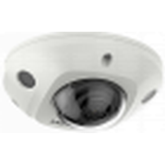 AcuSense 4MP dome 2.8mm lens 10m IR 120dB WDR  microphone  2 audio/ 1 alarm I/O 12VDC/POE