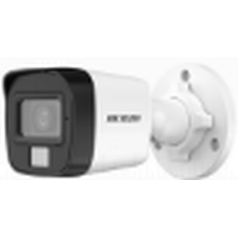 Hikvision Turbo HD 2MP bullet, 2.8mm lens, 20m hybrid light, microphone, two-way audio & siren, 12VDC