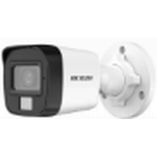 Hikvision Turbo HD 2MP bullet, 2.8mm lens, 20m hybrid light, microphone, two-way audio & siren, 12VDC