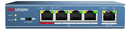 Hikvision 4 Port PoE Switch