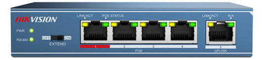 Hikvision 4 Port PoE Switch