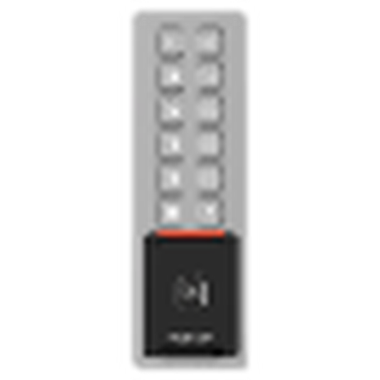 IP65 Access control terminal 3000 fingerprint capacity  10 000 card capacity  Pin pad  1 relay output  WiFi  12VDC