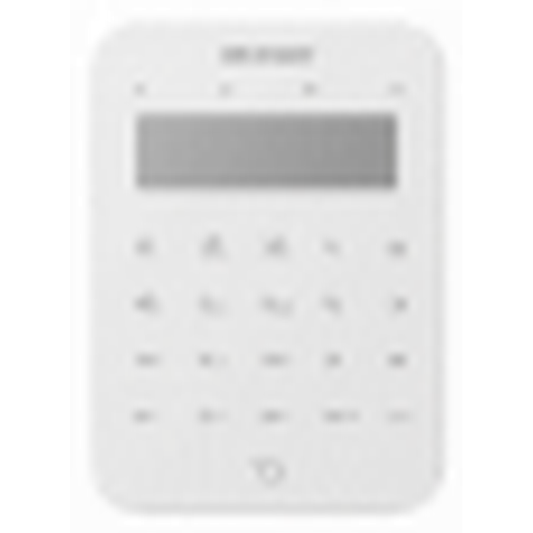 Wireless keypad with LCD screen