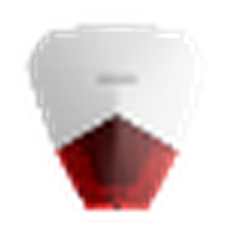 Hikvision wired external sounder - red