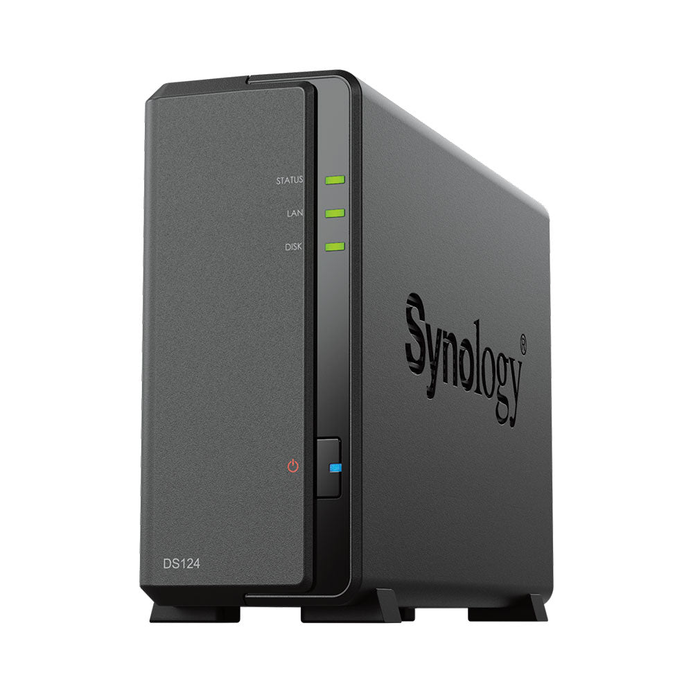 Synology Ds124 1 Bay, 1gb , 4-core - Diskless — SYNOLOGY | Guards on Duty Shop