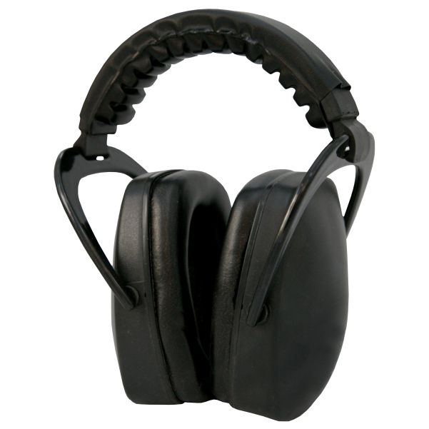 RAM Ear-Tect Non Electronic Large-Cup Ear Muffs - Black (EF3G91-5)