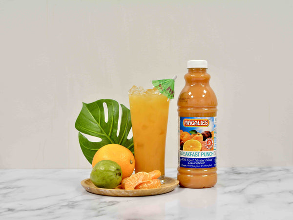 6 x MAGALIES 1 liter Breakfast Punch 40% (Sold 6x 1L Per Case)