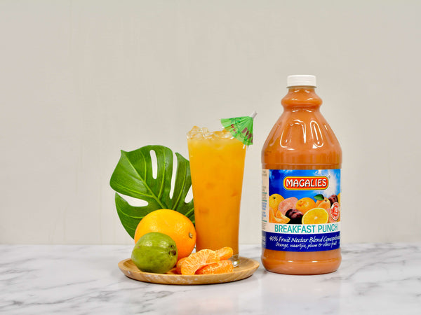 4 x MAGALIES 2 liter Fruit Cocktail 40% Concentrate (Sold 4 X 2L Per Case) Magalies Nectar Juice