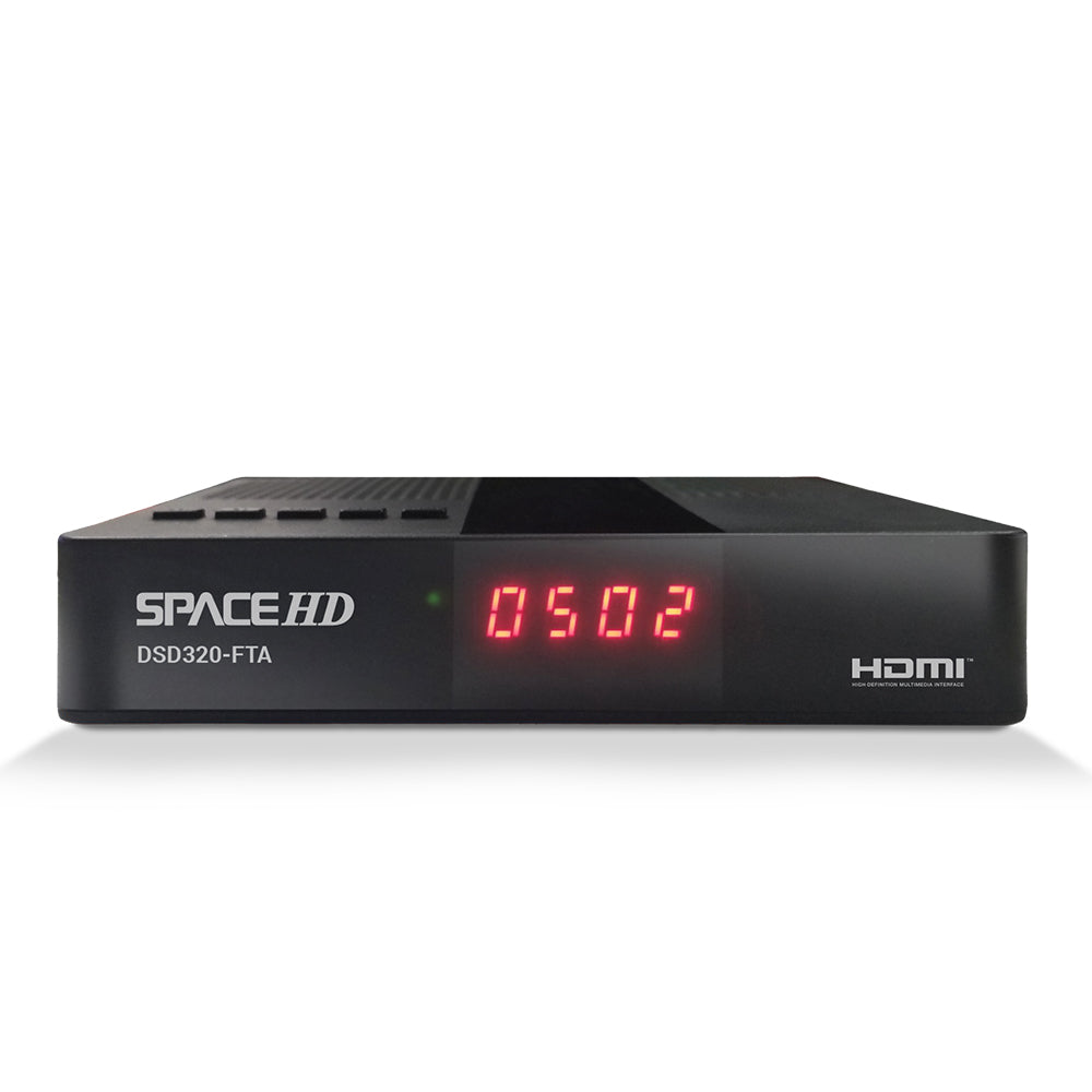 SpaceHD DVB-S2 Free-to-Air Digital Satellite Receiver – REC-DSD320-FTA