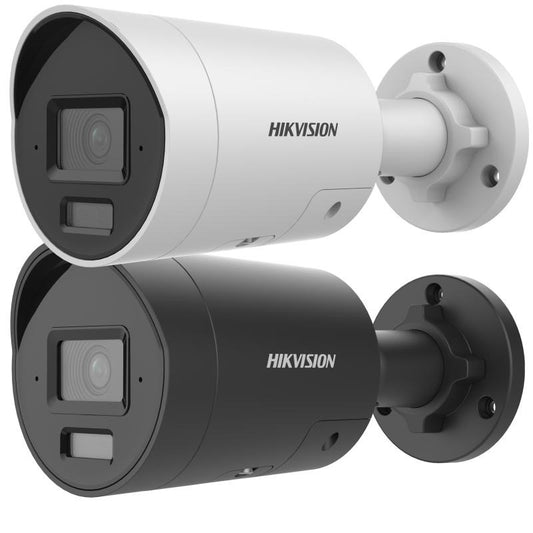 Hikvision 8MP Acusense Strobe Light and Audible Warning IP Bullet Camera — Hikvision | Guards on Duty Shop