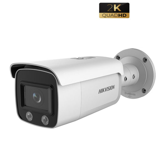 Hikvision 4MP Smart Hybird Light with Colorvu Fixed Bullet Network CAM 2.8MM — Hikvision | Guards on Duty Shop