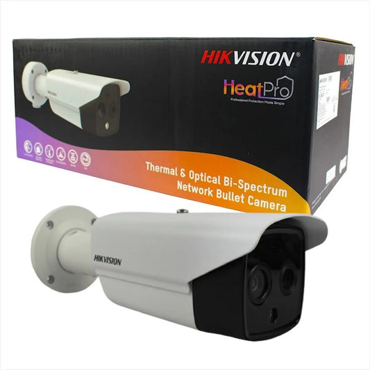 Hikvision Thermal and Optical Bullet Camera — Hikvision | Guards on Duty Shop