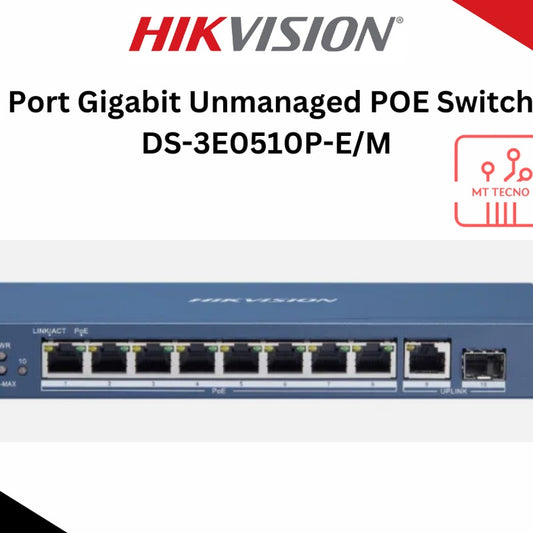 Hikvision 8 Port Gigabit POE Switch — Hikvision | Guards on Duty Shop