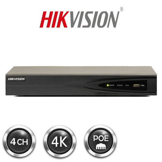 Hikvision 4CH Mini 1U NVR — Hikvision | Guards on Duty Shop
