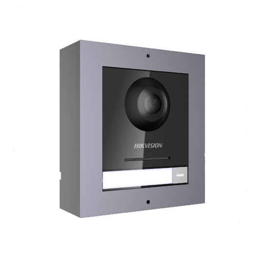 Hikvision IPP Video Intercom KIT For VIILA OR HOUSE 1 BUTTON - Guards On Duty Shop & Security Guards