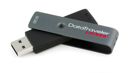 Kingston Data Locker + 8Gb Usb 2.0 Flash Drive