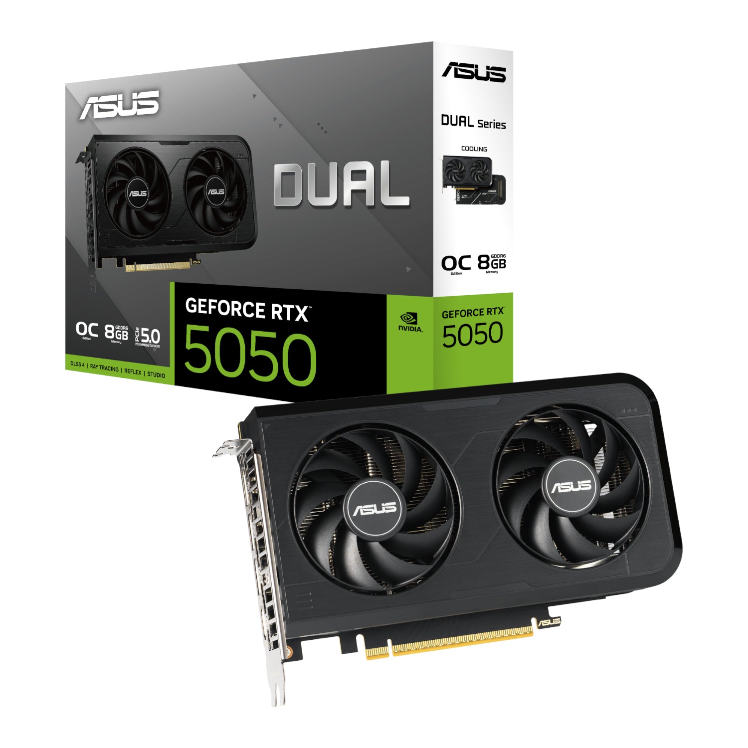 Asus Nvidia GeForce RTX 5050 Dual OC 8GB GDDR6 Graphics Card - Guards On Duty Shop & Security Guards