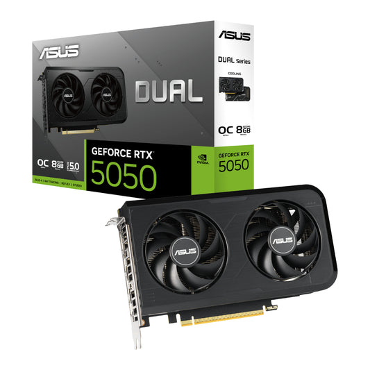 Asus Nvidia GeForce RTX 5050 Dual OC 8GB GDDR6 Graphics Card - Guards On Duty Shop & Security Guards