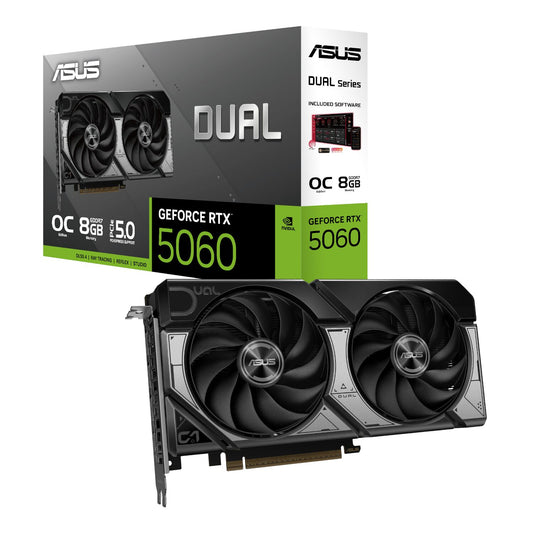 ASUS Dual GeForce RTX 5060 OC Edition 8GB GDDR7 Graphics Card - Guards On Duty Shop & Security Guards