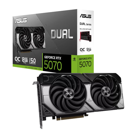 ASUS Dual GeForce RTX 5070 12GB GDDR7 OC Edition Graphics Card - Guards On Duty Shop & Security Guards