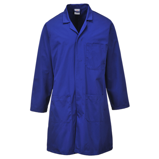 Pinnacle Royal Blue Dust Coat Long Sleeve (S – 4XL) (Pack of 2)