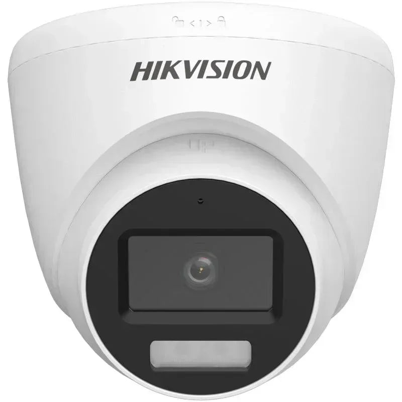 Hikvision 3K Smart Hybrid Light Audio Fixed Turret Camera Guards On Duty Security