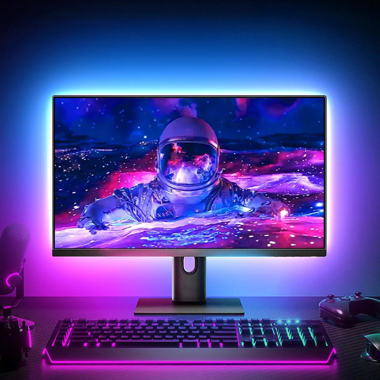 BNETA IoT Immersion TV Backlight with HDMI Sync Box K90