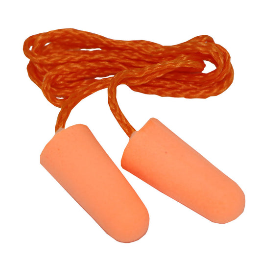 Pinnacle Ear Plug Corded Disposable PU Foam (Pack of 100)