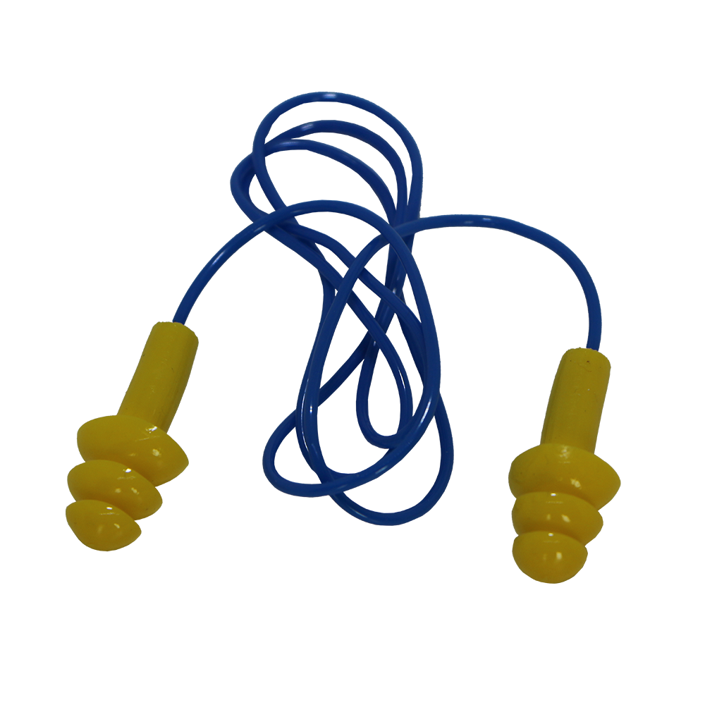 Pinnacle Ear Plug Tri-Flange Reusable (Box of 100) (Pack of 100)