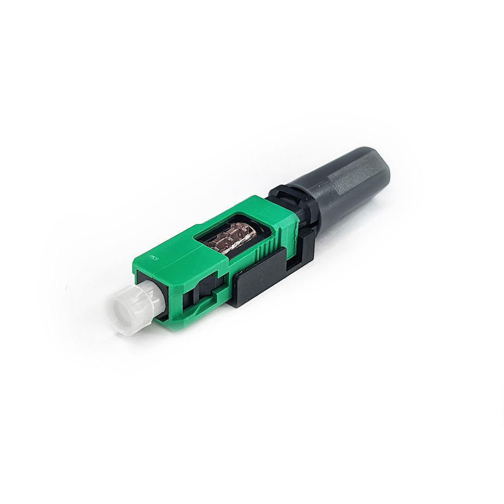 Easy Fiber Scapc Single Mode Fibre Connector Green — Easy Fiber | Guards on Duty Shop